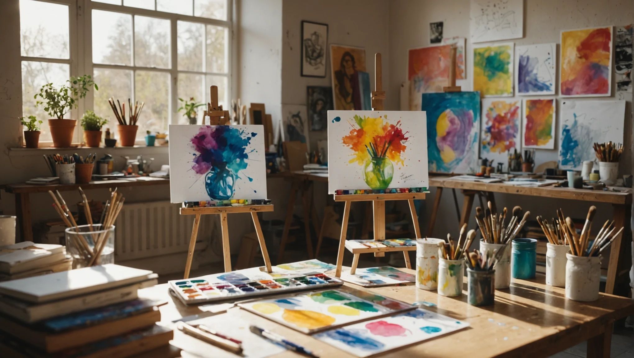De l'idée à la toile : secrets pour créer une œuvre d'art surprenante
