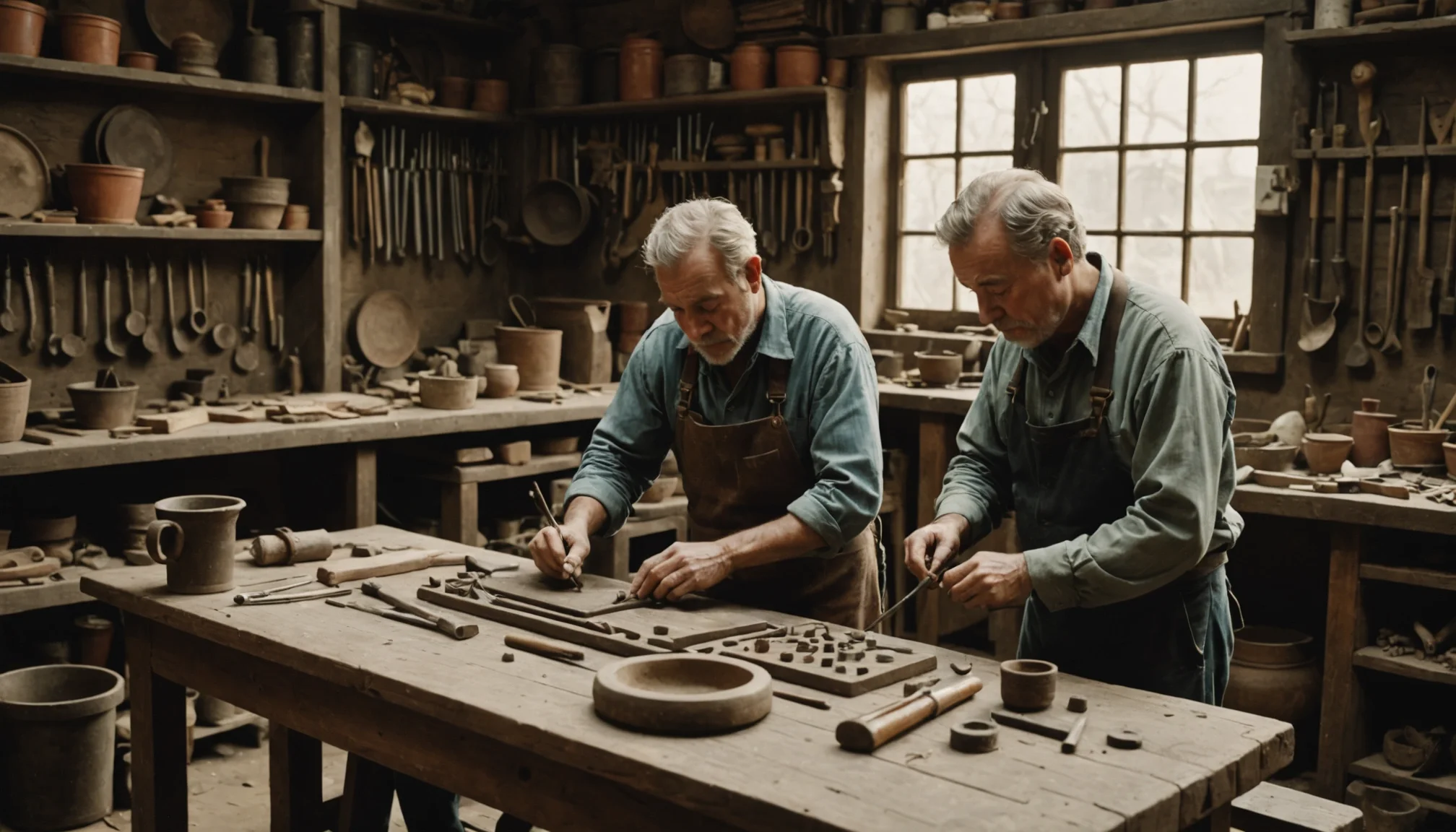 Quand l'ancien rencontre l'innovant: le duel fascinant des artisanats